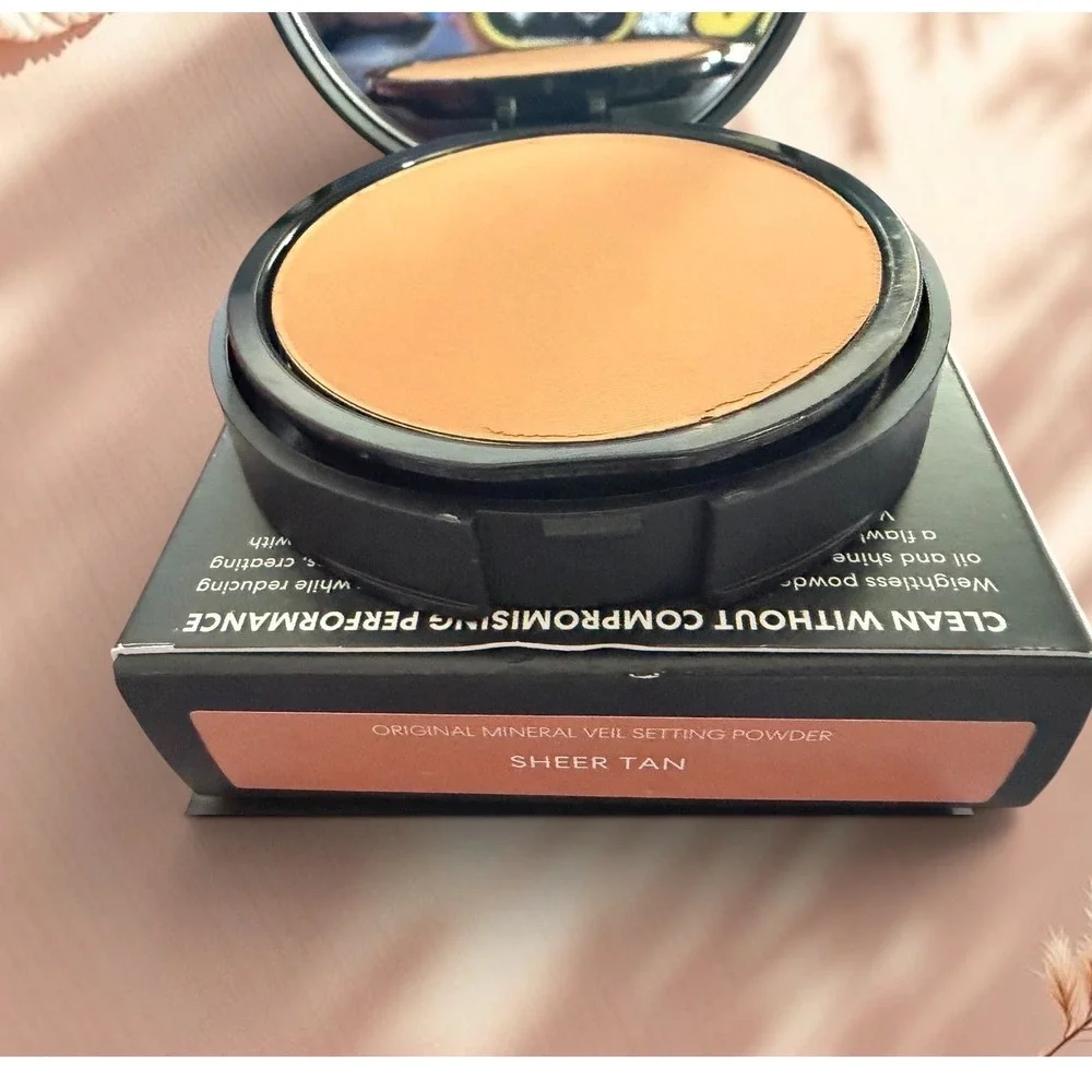bareMinerals - Original Mineral Veil - Pressed Setting‎ Powder - Sheer Tan *NIB*